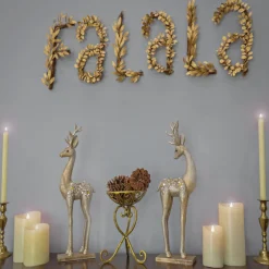 7 in. HGTV Home Collection Fa La La Wall Decoration