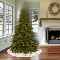 54 in. HGTV Home Collection Embroidered Boho Tree Skirt