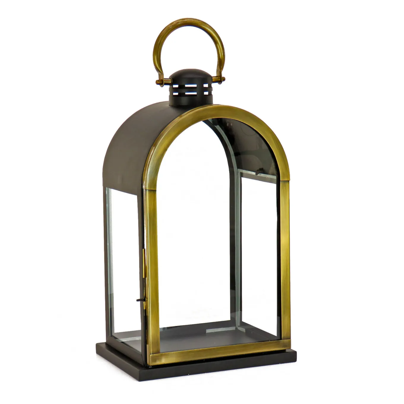 22 in. HGTV Home Collection Antique Bronze Dome Lantern, Large