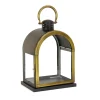 18 in. HGTV Home Collection Antique Bronze Dome Lantern, Small