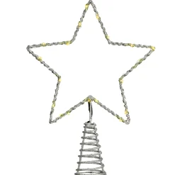 13.5 in. Open Star Tree Top for Artificial Trees with Dual Color Lights