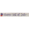19 in. Patriotic Happy 4th of July Table Decoration