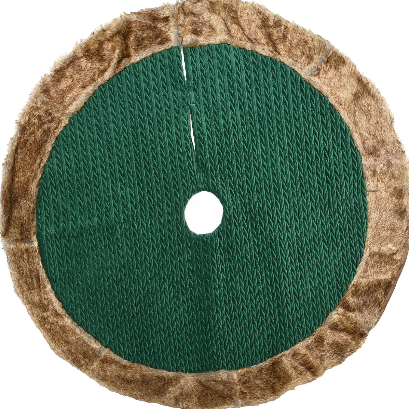 48 in. Rural Homestead Collection Quilted Tree Skirt