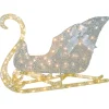 48 in. Santas Sleigh with Cool White LED Lights