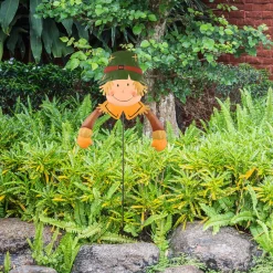 24 in. Scarecrow Boy Garden Stake Outdoor Fall Decoration