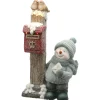 20 in. Snowman Sending Mail