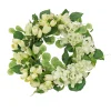 22 in. Spring Wreath with Tulip and Buttercup Blooms