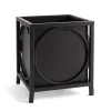 23 in. St. Remy Planter, Black Color