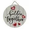 12 in. Valentine's 'Better Together' Hanging Wall Decoration