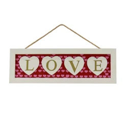 16 in. Valentine's 'LOVE' Hanging Wall Decoration
