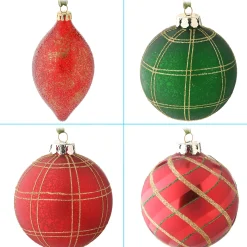20-Piece Christmas Tree Ornament Set, Rural Homestead Collection