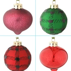 20-Piece Christmas Tree Ornament Set, Rural Homestead Collection