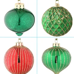 20-Piece Christmas Tree Ornament Set, Rural Homestead Collection