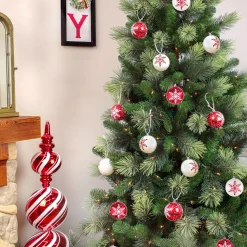 6-Piece Shatterproof Snowflake Ornaments