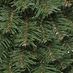 Pre-Lit Evergreen Assortment Set of 2 Entrance Trees, 1 Wreath, 1 Garland