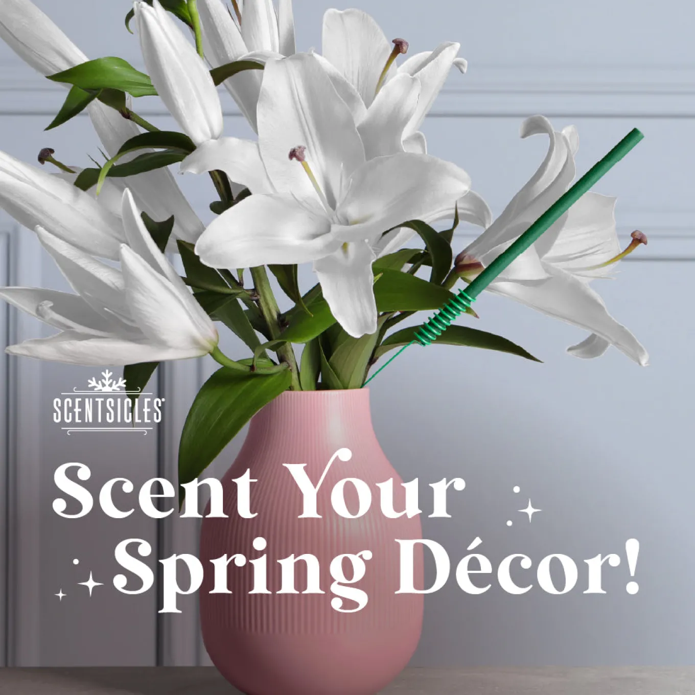 Scentsicles, 6pc Stick, 1 Sun-Soaked Lavender/1 Honeysuckle Rose- 2 pack