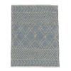 5x7 ft. Cloud Blue Hand Woven Outdoor Rug