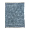 4x6 ft. Navy Blue Hand Woven Outdoor Rug