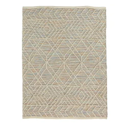 5x7 ft.Multicolor Hand Woven Outdoor Rug